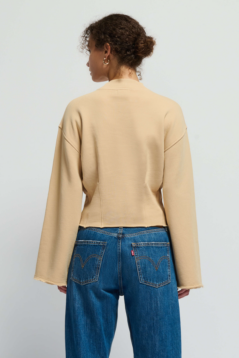 Light Gray Rocky Sweatshirt Top