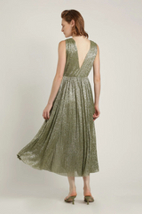 Light Gray Gloriosa Dress Midi Dress