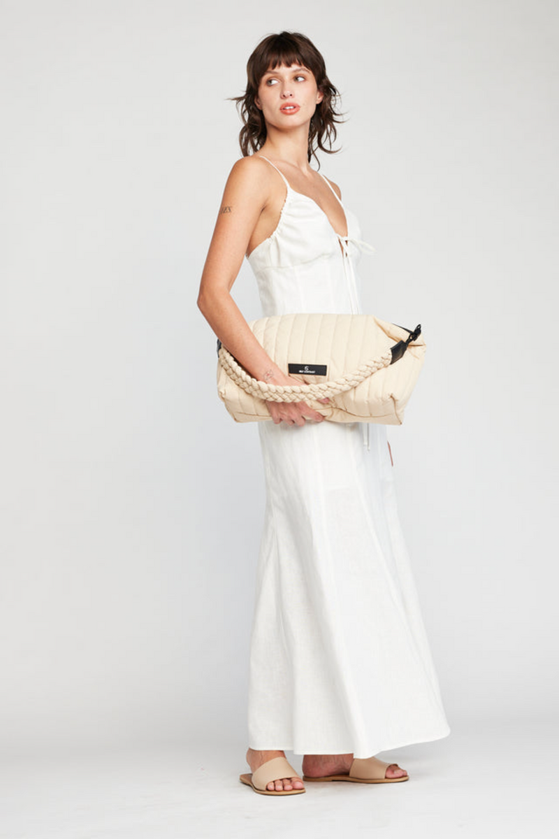 Light Gray Nila Adjustable Straps Maxi Dress Maxi Dress