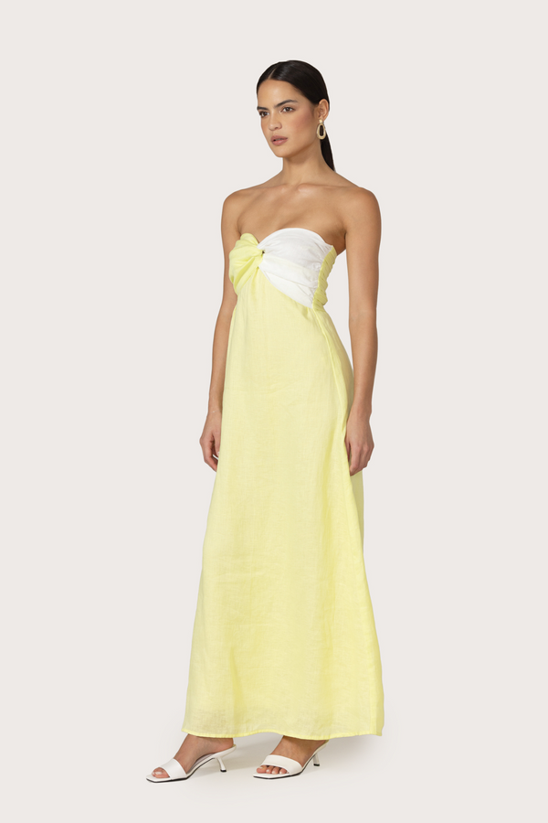 Melody Linen Maxi Dress