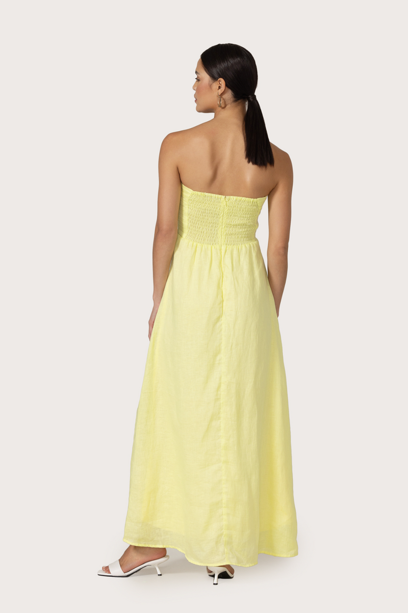 Melody Linen Maxi Dress