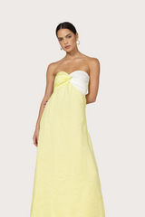 Melody Linen Maxi Dress