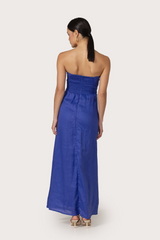 Beige Melody Linen Maxi Dress Maxi Dress