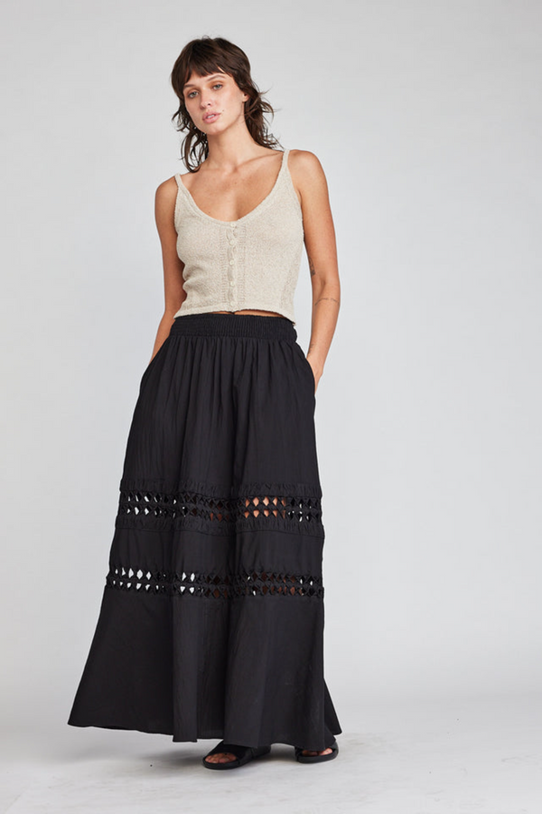 Kaelie Button Sweater Tank
