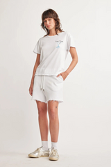 Cherie T-Shirt in Tini Time White