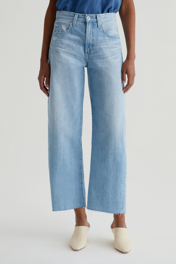 Hattie Crop High Rise Barrel | Sunrise