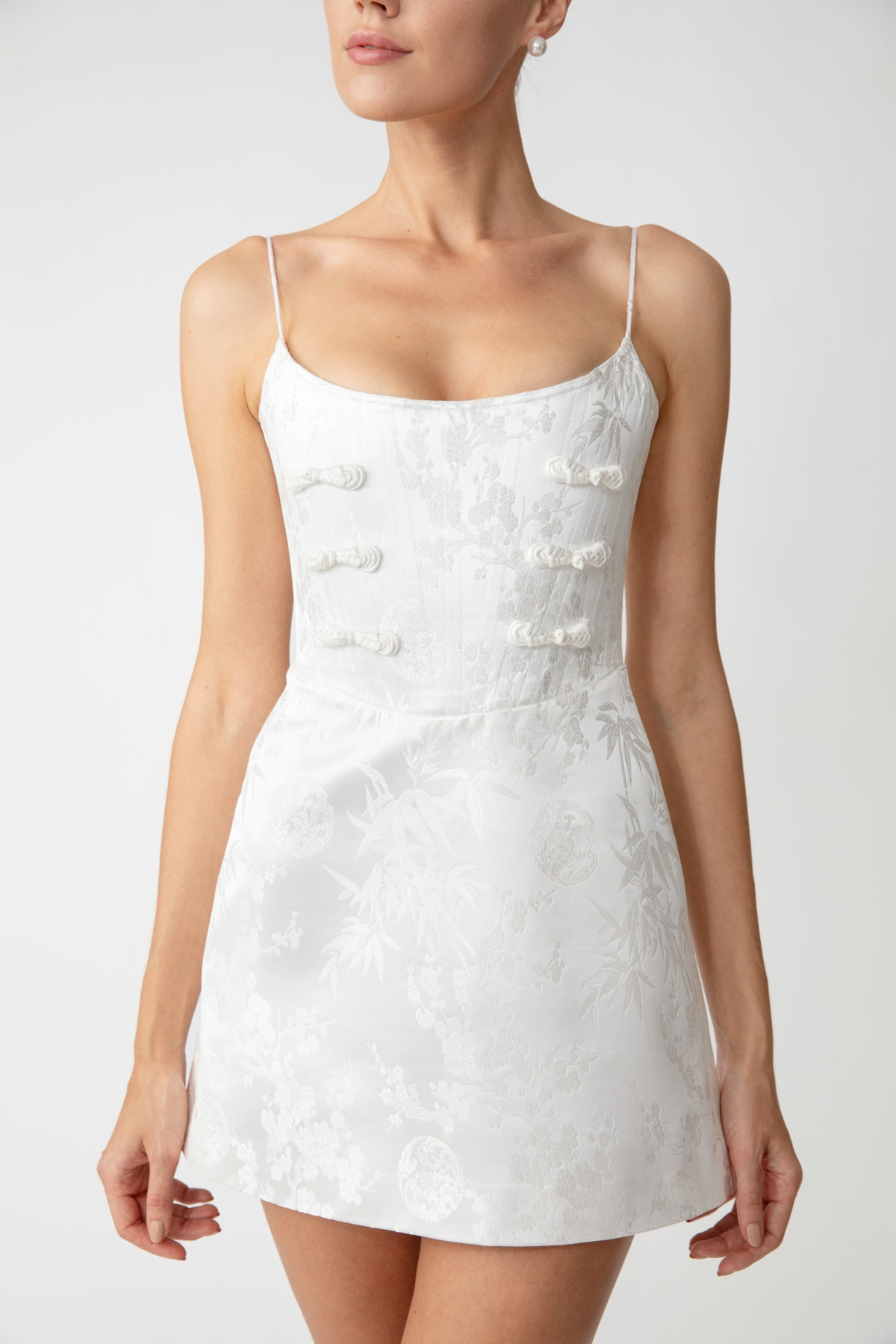 Joey Jacquard Mini Dress – Two Cumberland