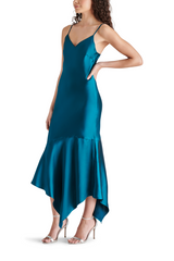 Dark Slate Gray Lucille Dress Midi Dress