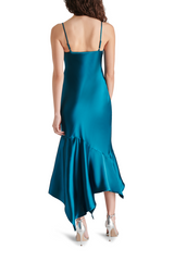 Dark Slate Gray Lucille Dress Midi Dress