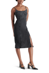 Dark Slate Gray Giselle Dress Midi Dress