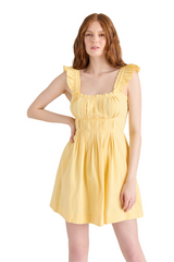 Tan Harmony Dress Mini Dress