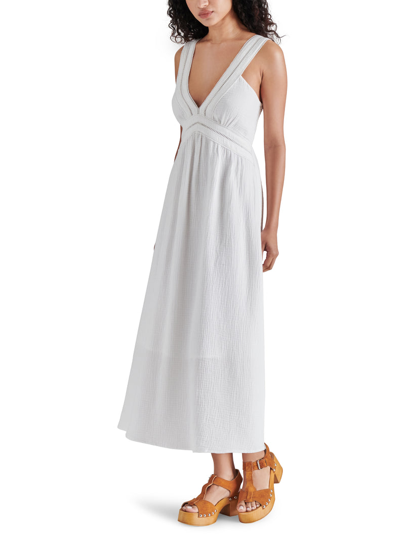 Gray Taryn Dress Midi Dress