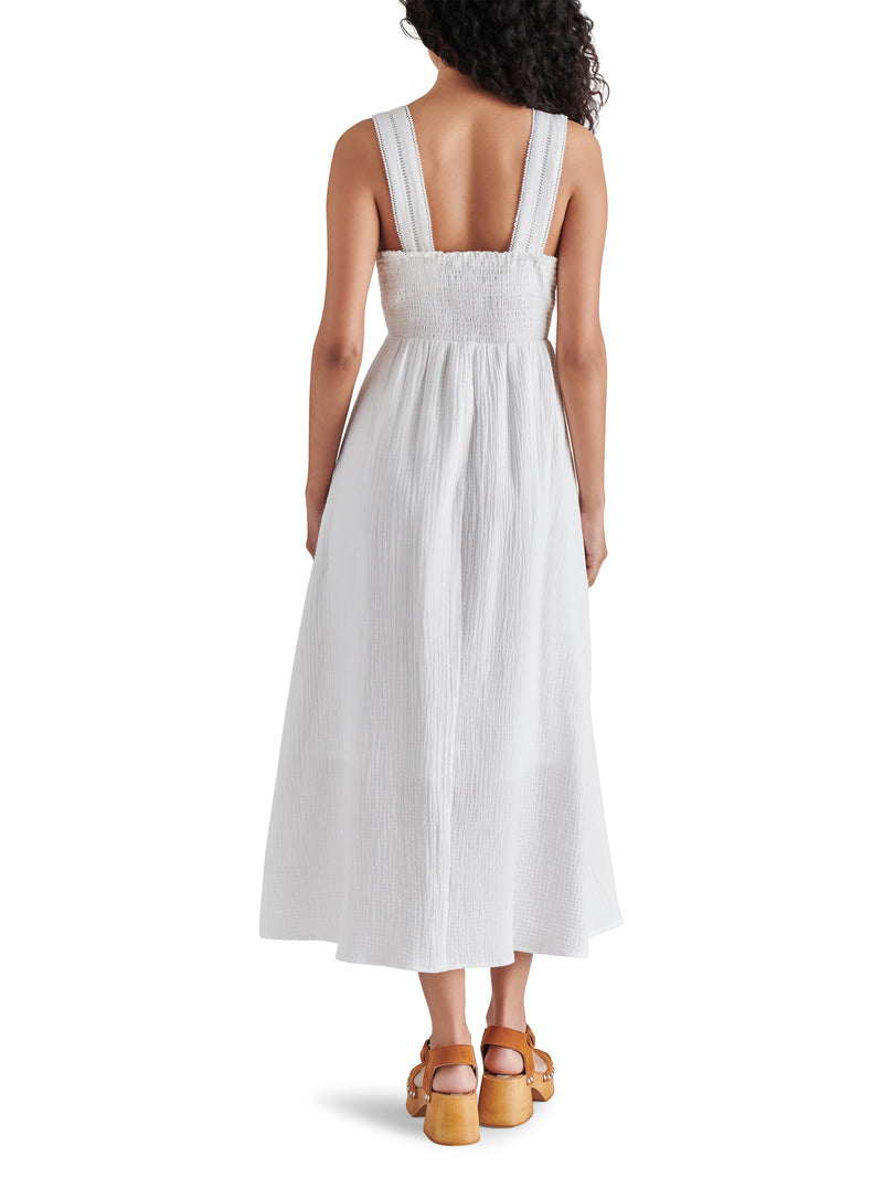 Light Gray Taryn Dress Midi Dress