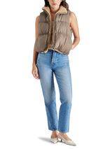 Light Slate Gray Brady Vest Puffer Vest