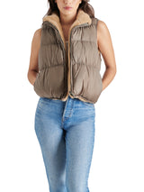 Light Slate Gray Brady Vest Puffer Vest