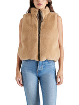 Rosy Brown Brady Vest Puffer Vest