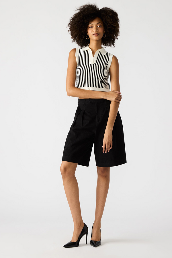 Amery Sweater in Black & White