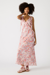 Light Gray Adalina Dress Maxi Dress