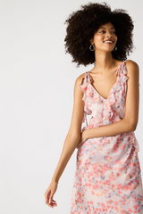 Light Gray Adalina Dress Maxi Dress