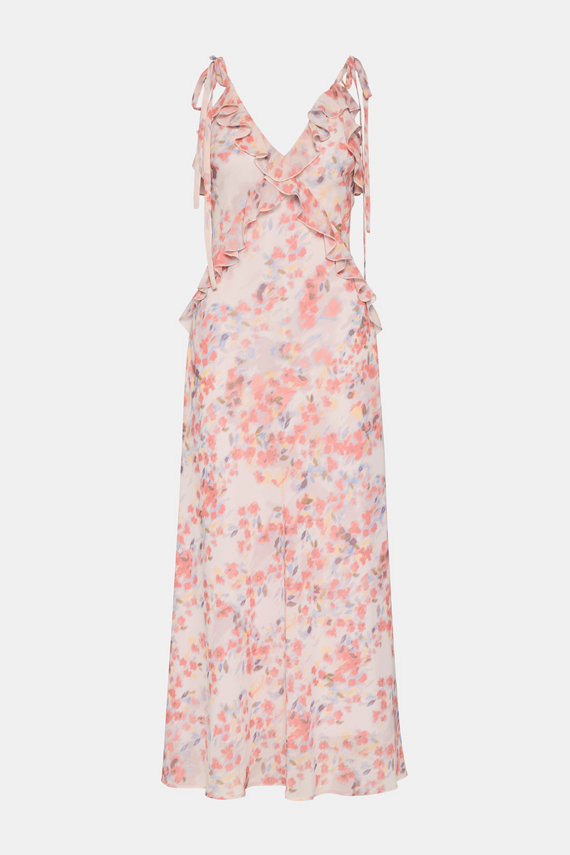 White Smoke Adalina Dress Maxi Dress