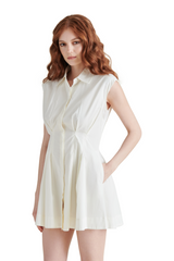 Light Gray Maisha Dress Mini Dress
