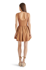 Rosy Brown Palermo Dress Mini Dress