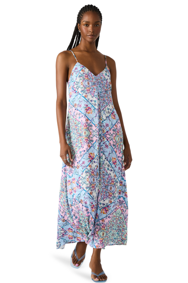 Chase Dress in Petal Paisley