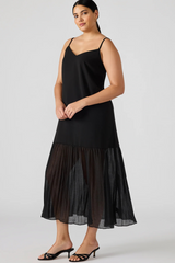Black Ember Dress Maxi Dress