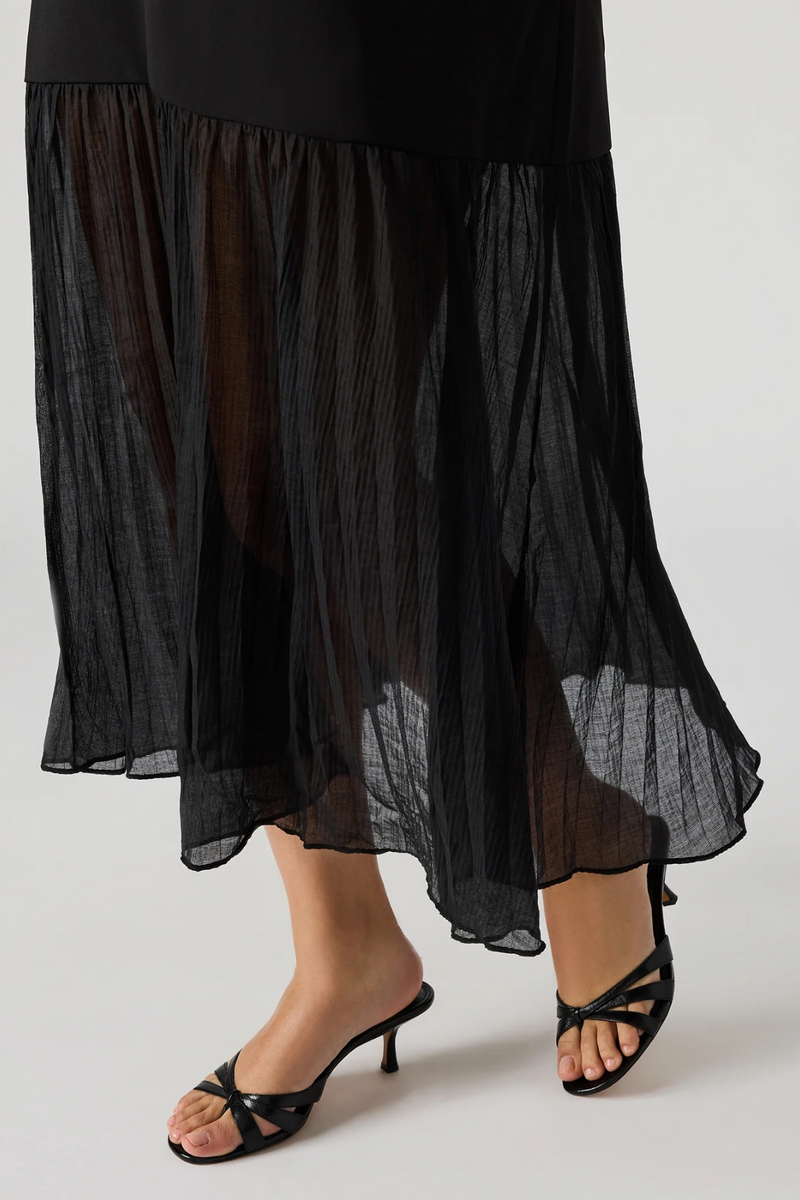 Black Ember Dress Maxi Dress