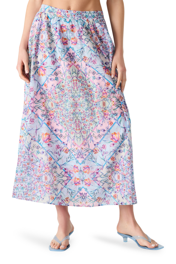 Carly Skirt in Petal Paisley