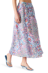 Carly Skirt in Petal Paisley