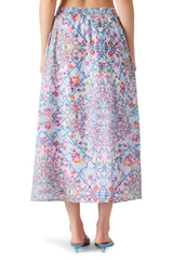Carly Skirt in Petal Paisley