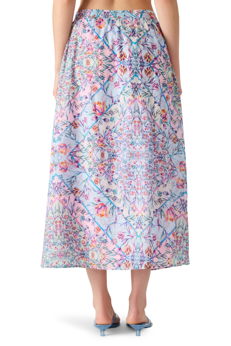 Carly Skirt in Petal Paisley