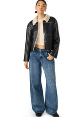 Dark Slate Gray Tilia Coat Jacket
