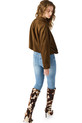 Dark Olive Green Mackey Jacket Jacket