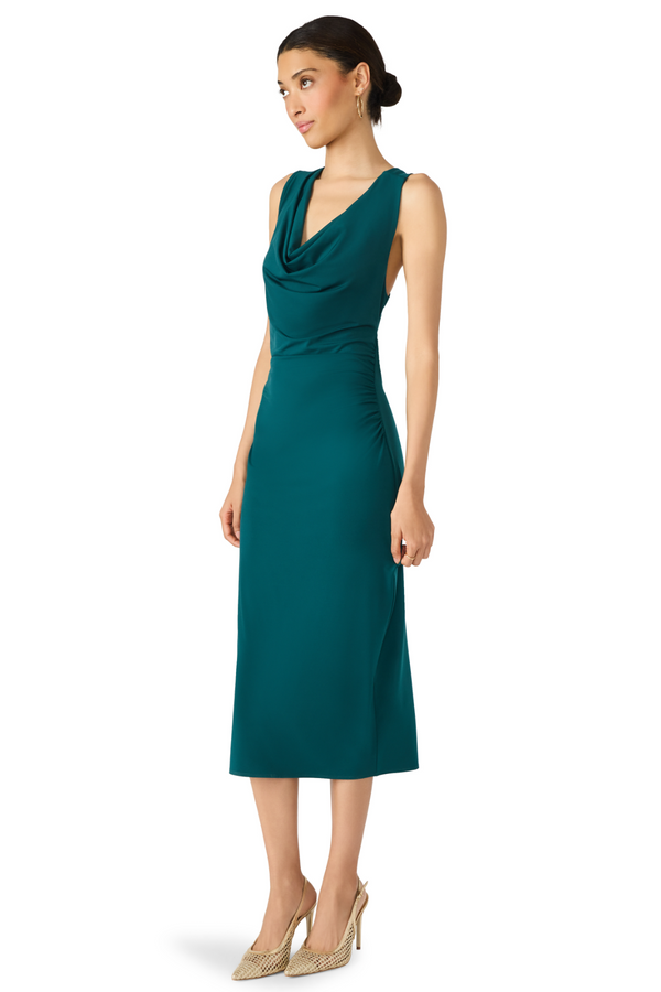 Tan Kalina Dress Midi Dress