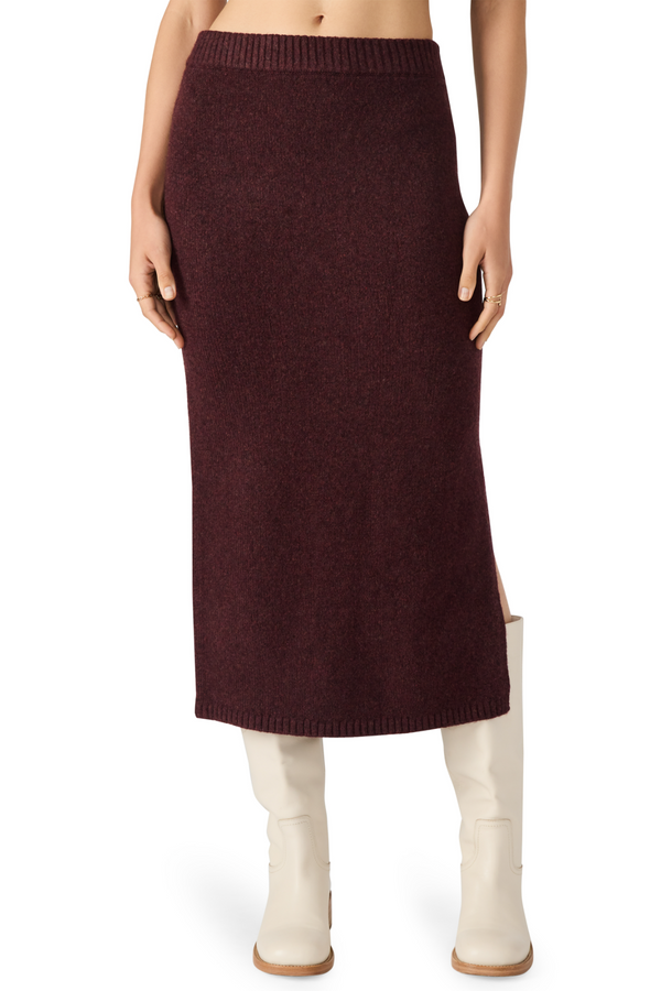 Wheat Remy Skirt Midi Skirt