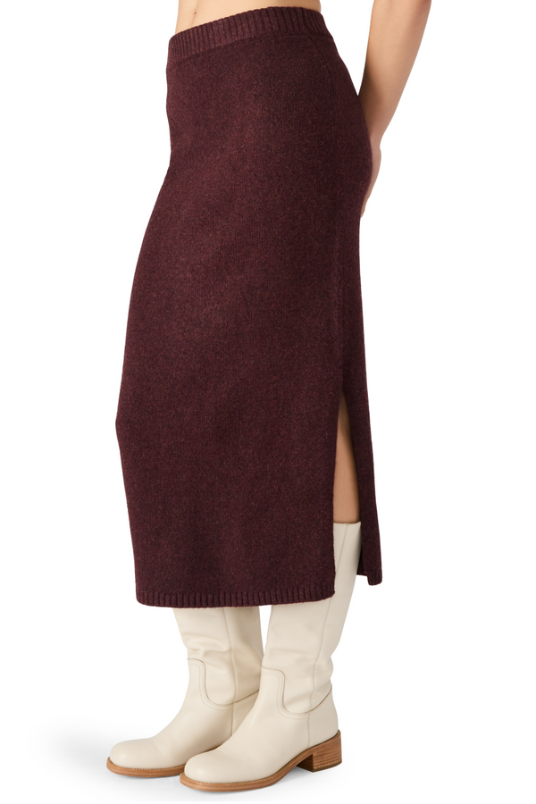 Light Gray Remy Skirt Midi Skirt