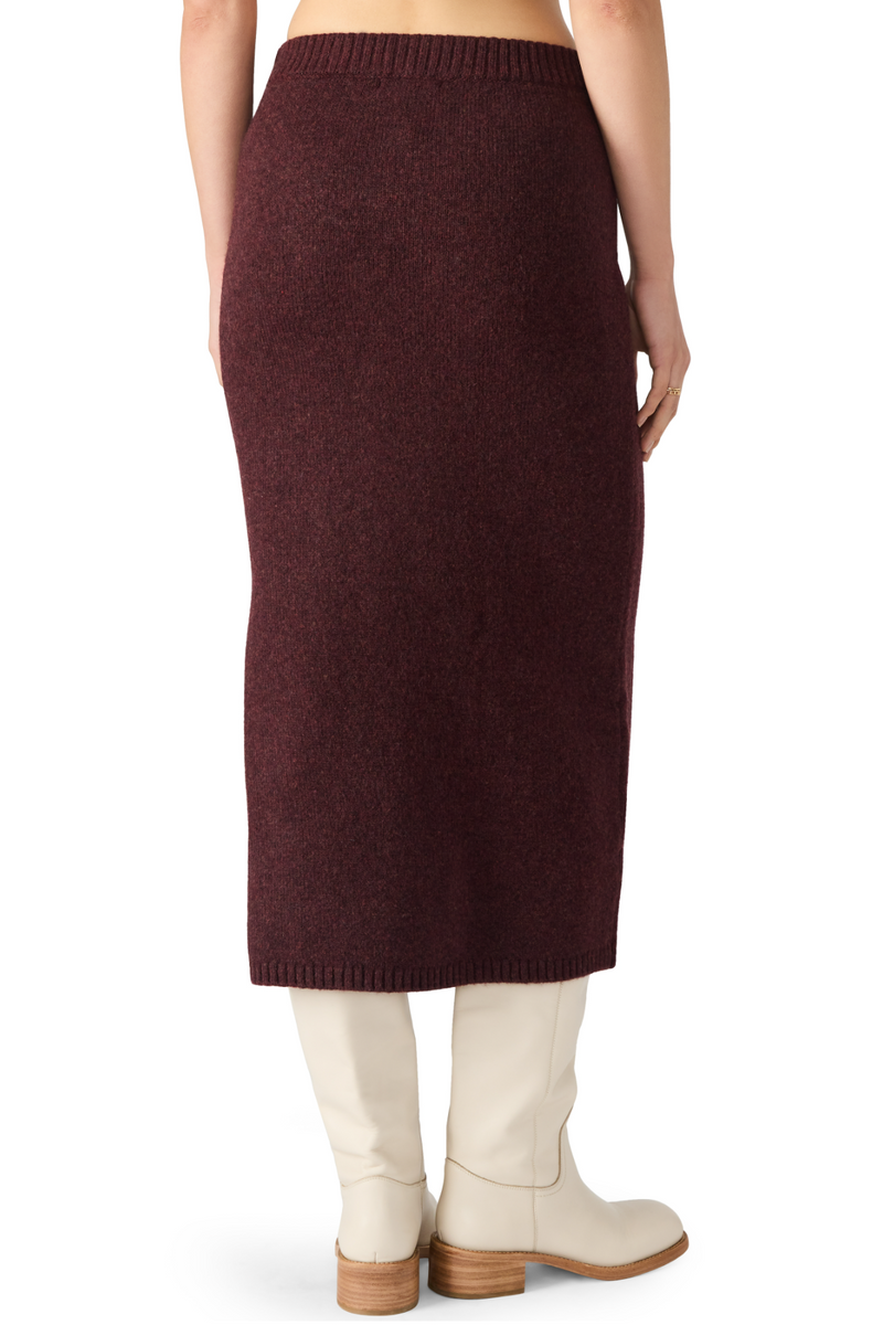 Light Gray Remy Skirt Midi Skirt