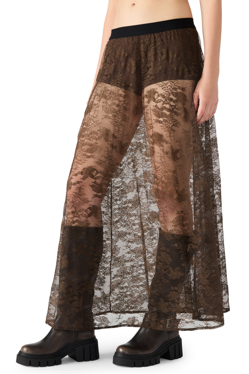 Dark Slate Gray Gisela Skirt Maxi Skirt