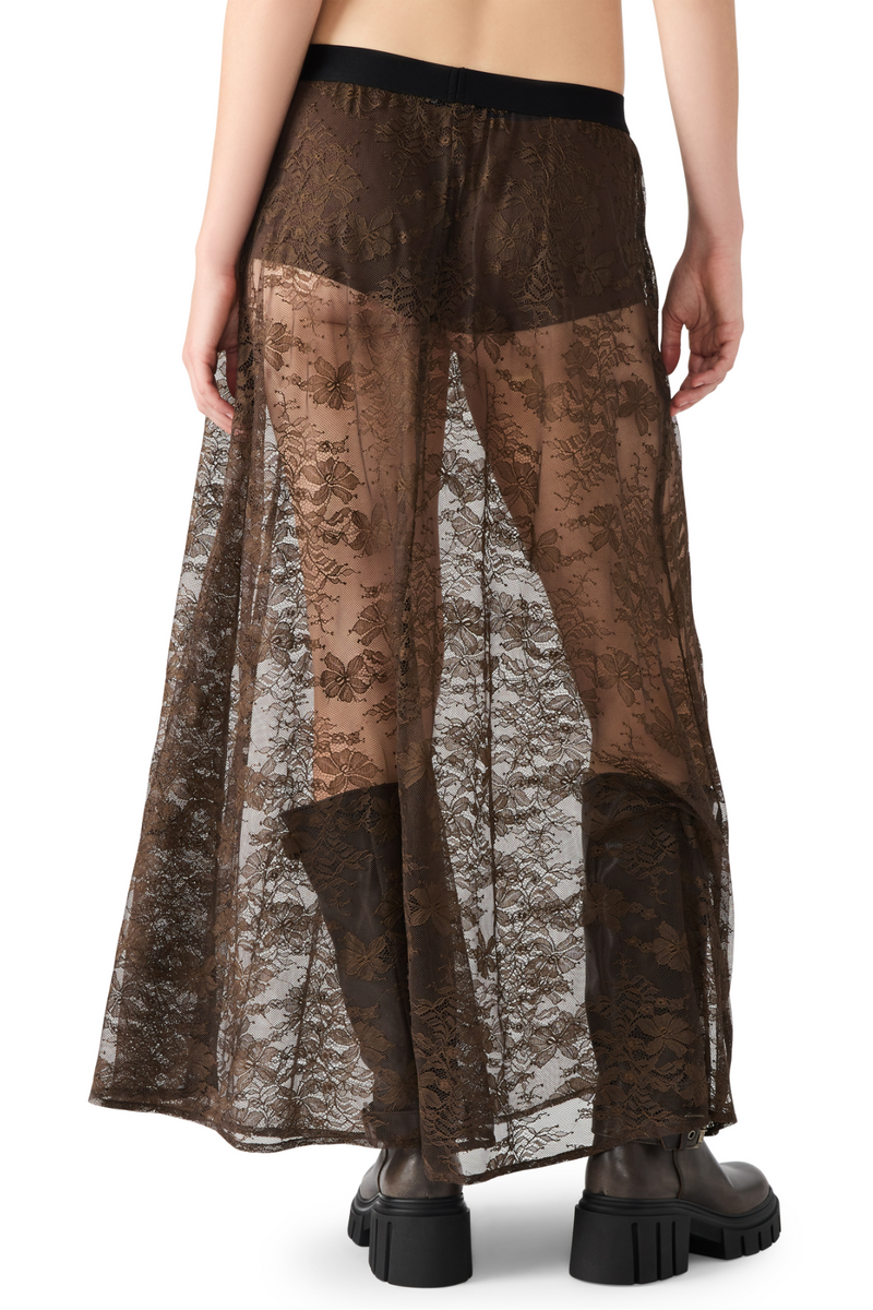 Dark Slate Gray Gisela Skirt Maxi Skirt