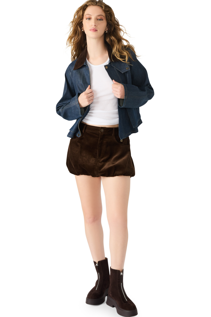 Dark Slate Gray Simona Skirt MINI
