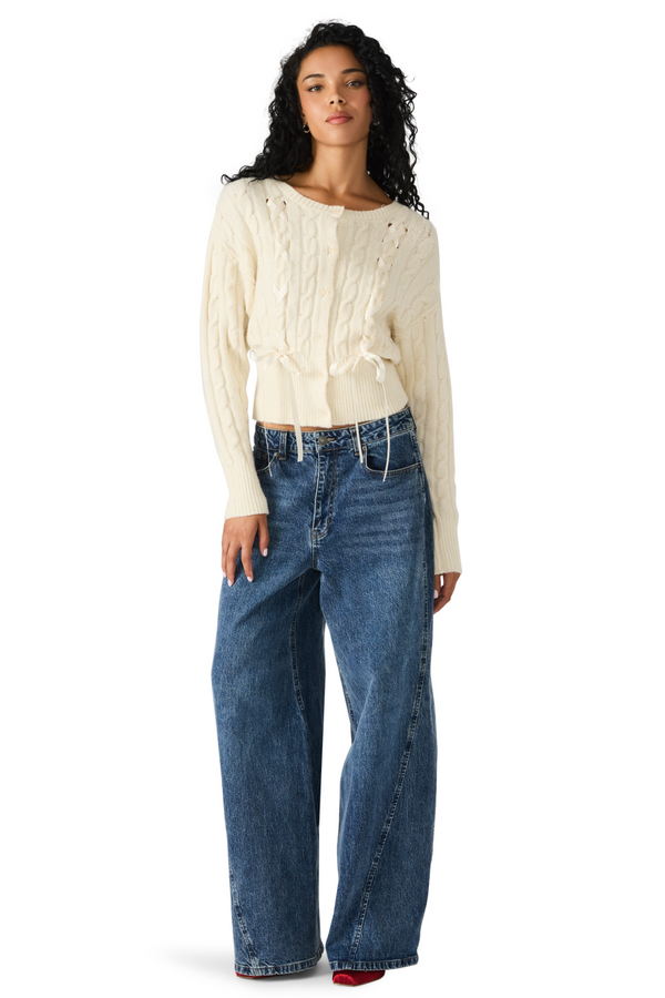 Light Gray Saidee Cardigan Cardigan