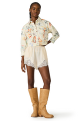 White Smoke Daisee Short Short