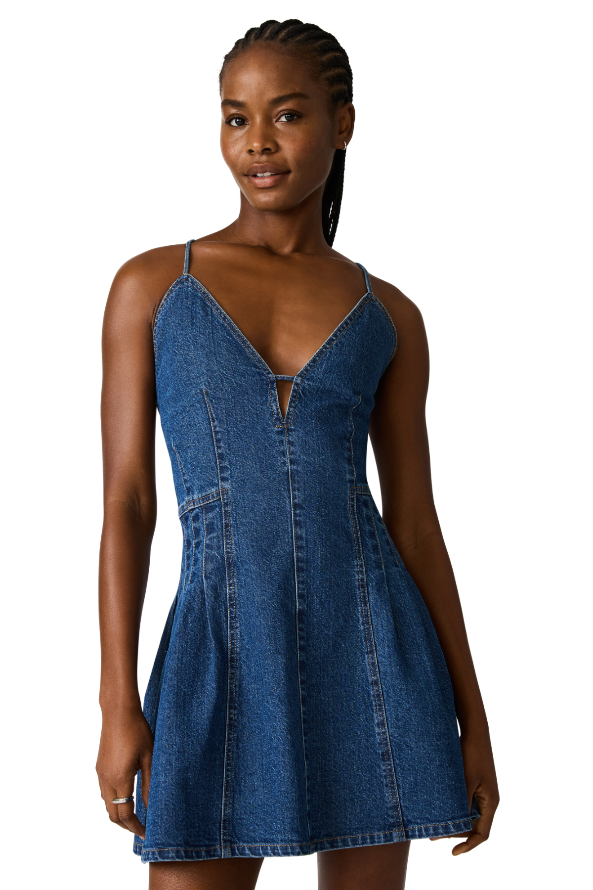 Dianne Dress Blue Denim / M