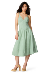 White Smoke Una Dress Midi Dress
