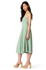 White Smoke Una Dress Midi Dress