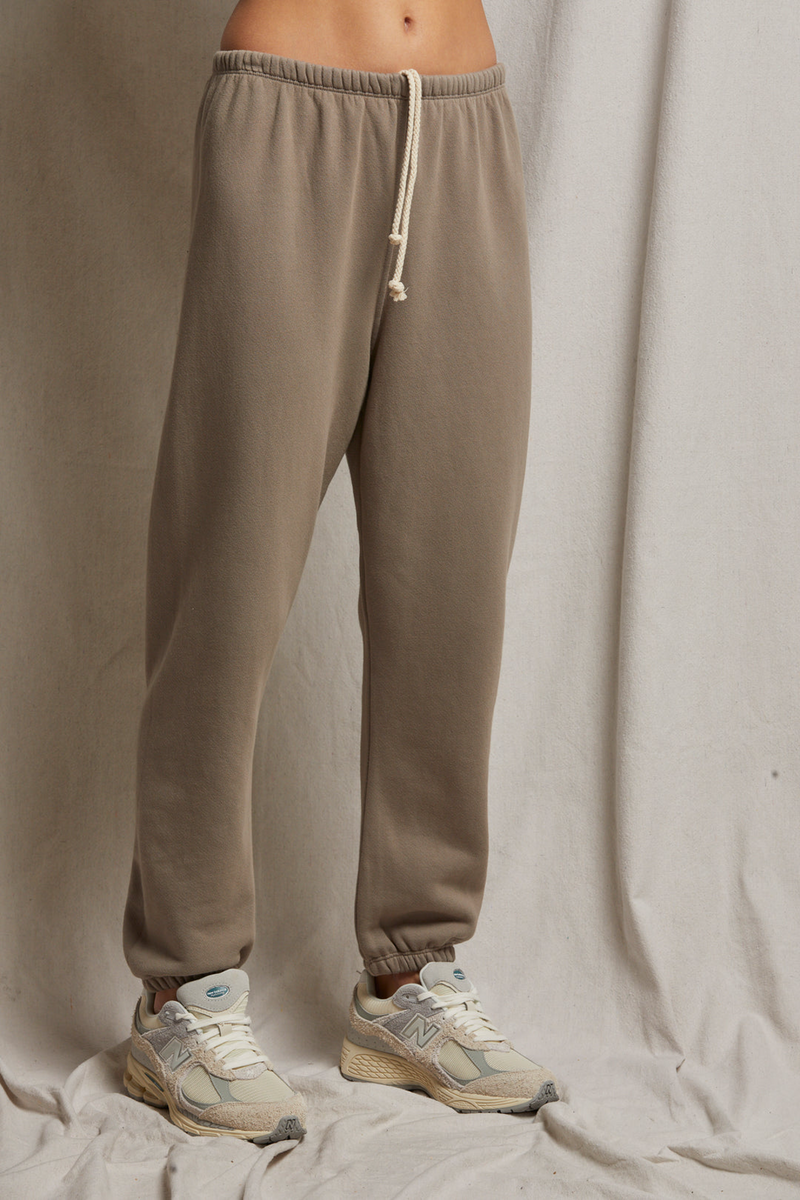 Dim Gray Stevie Fleece Easy Sweatpant Pant
