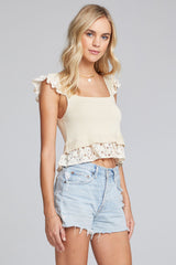 Light Gray Sara Top Shirts & Tops