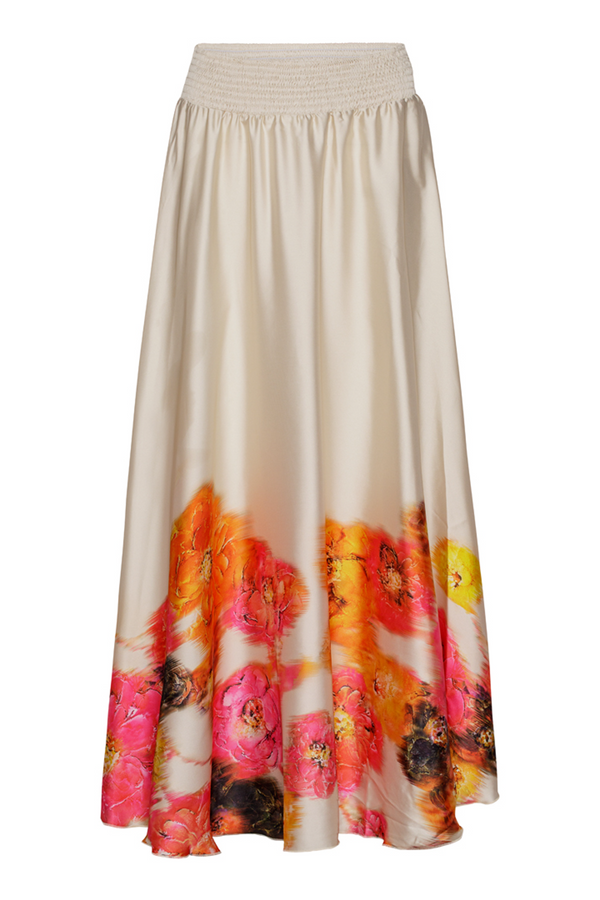 Gray Savannah Skirt Maxi Skirt